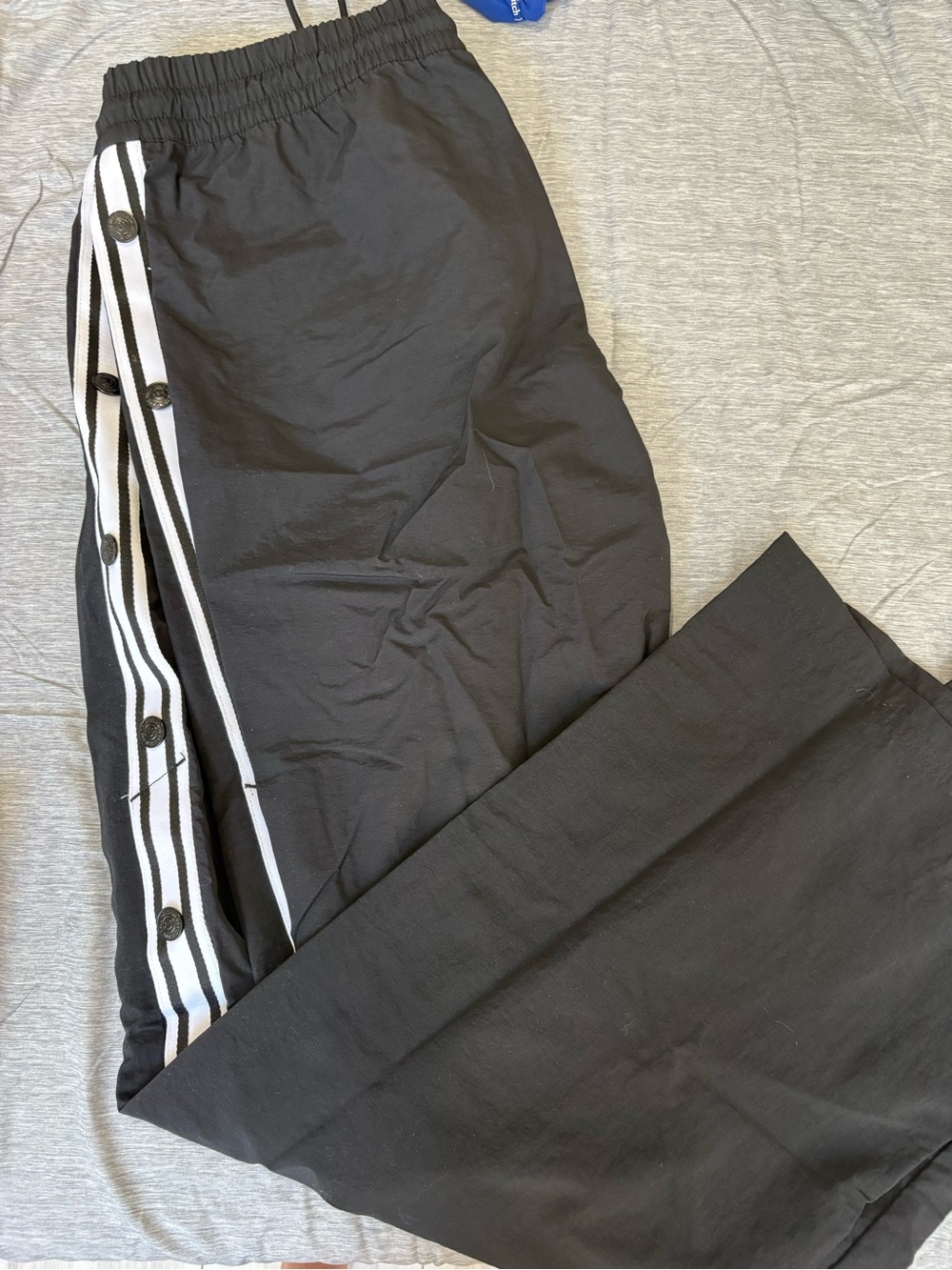True religion nylon tear away track pant women’s size small EUC